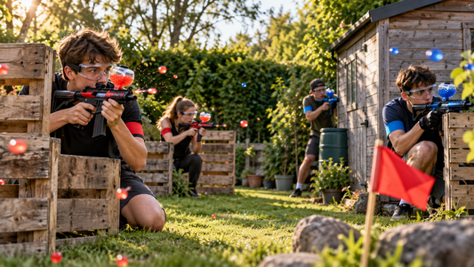 Gel Blaster Spelletjes: 10 Spelvormen voor Tuin, Bos & Feestjes